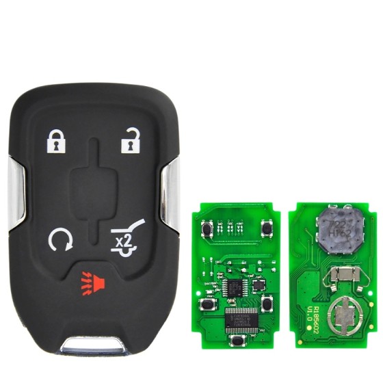 2015-2020 GMC / 5-Button Smart Key / PN: 13584502 / HYQ1AA 315Mhz(AFTERMARKET)